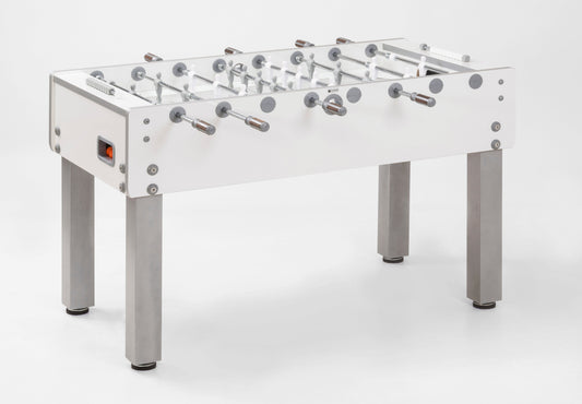 Garlando G-500 Indoor Foosball Table White — Foosball Tables