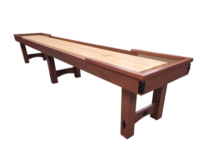 Handcrafted Lancaster Shuffleboard Table Cherry — Shuffleboard Tables