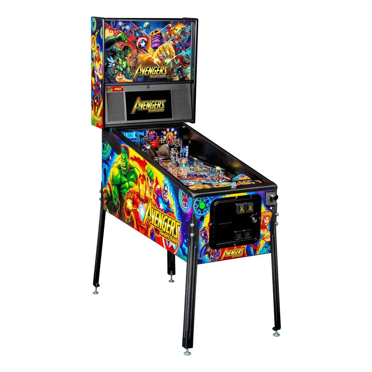 Avengers: Infinity Quest Pro Pinball Machine by Stern — Pinball Machines