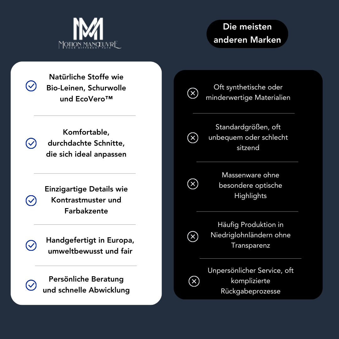Kundenvorteile bei Motion Manœuvre 