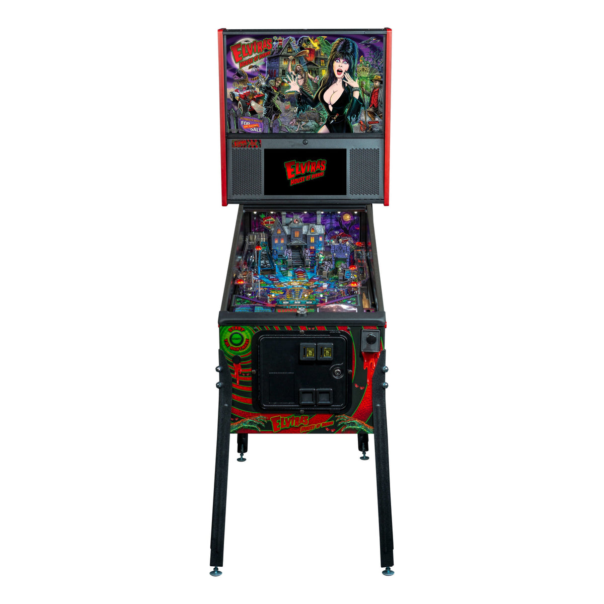 Elvira’s House of Horrors Premium Pinball Machine by Stern — image 3