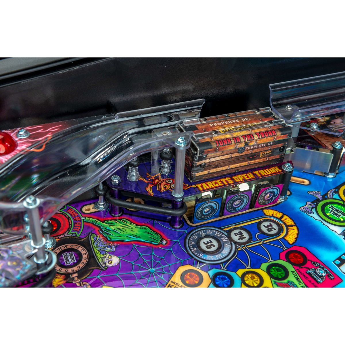 Elvira’s House of Horrors Premium Pinball Machine by Stern — image 6