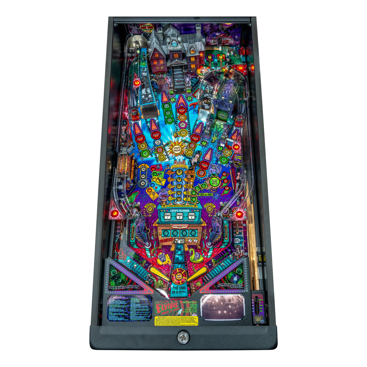 Elvira’s House of Horrors Premium Pinball Machine by Stern — image 4