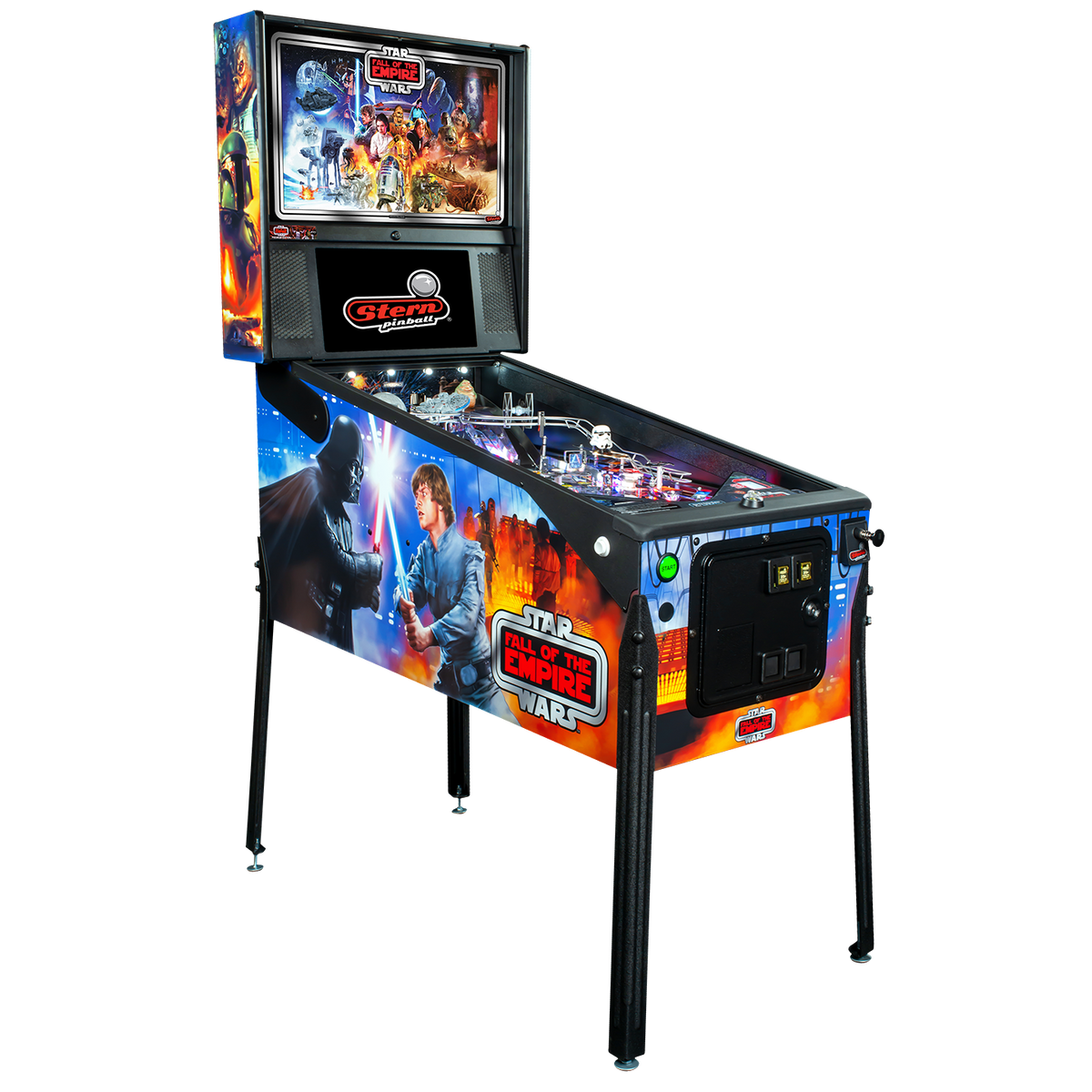 Star Wars: Fall of the Empire Premium Pinball Machine by Stern — Pinball Machines