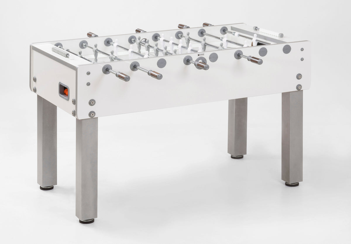 Garlando G-500 Indoor Foosball Table White — Foosball Tables