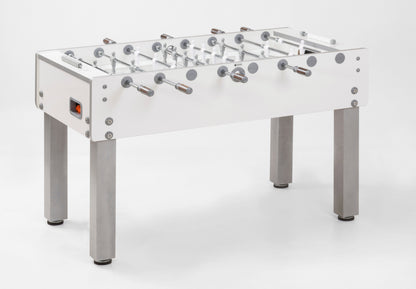 Garlando G-500 Indoor Foosball Table White — Foosball Tables