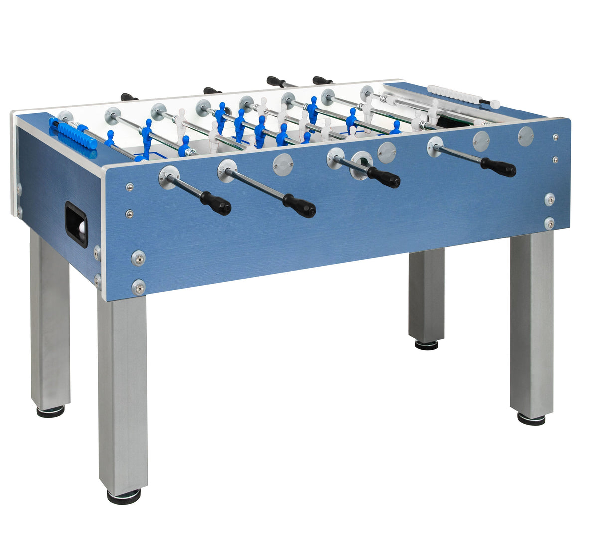 Garlando G-500 Outdoor Foosball Table (Blue) — Foosball Tables