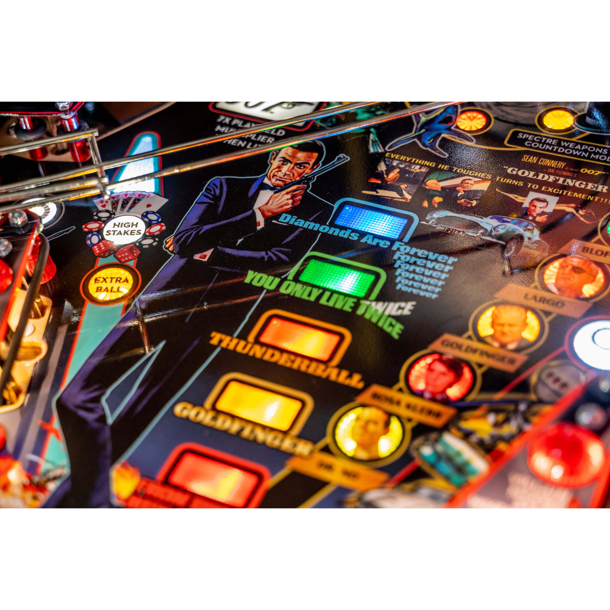James Bond 007 Premium Pinball Machine by Stern — image 6