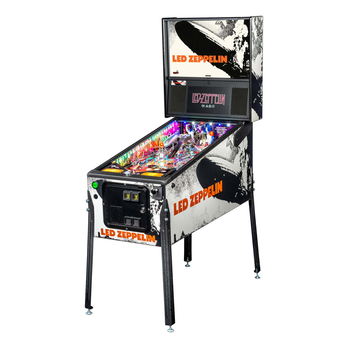 Led Zeppelin Premium Pinball Machine by Stern — image 3