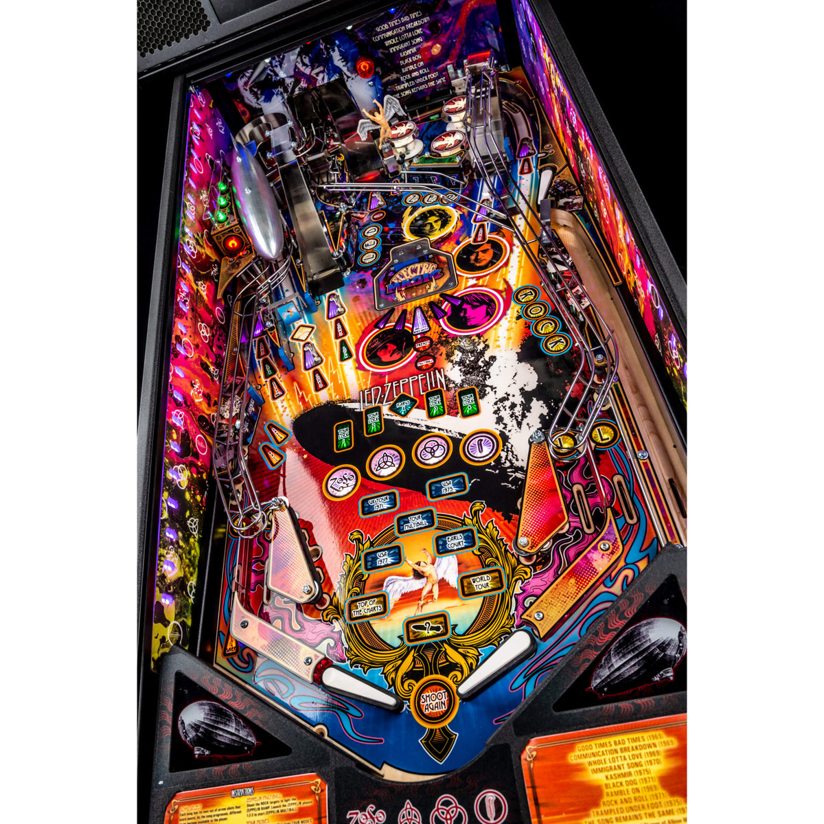 Led Zeppelin Premium Pinball Machine by Stern — image 5