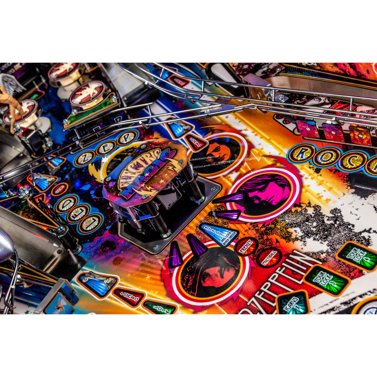 Led Zeppelin Premium Pinball Machine by Stern — image 7