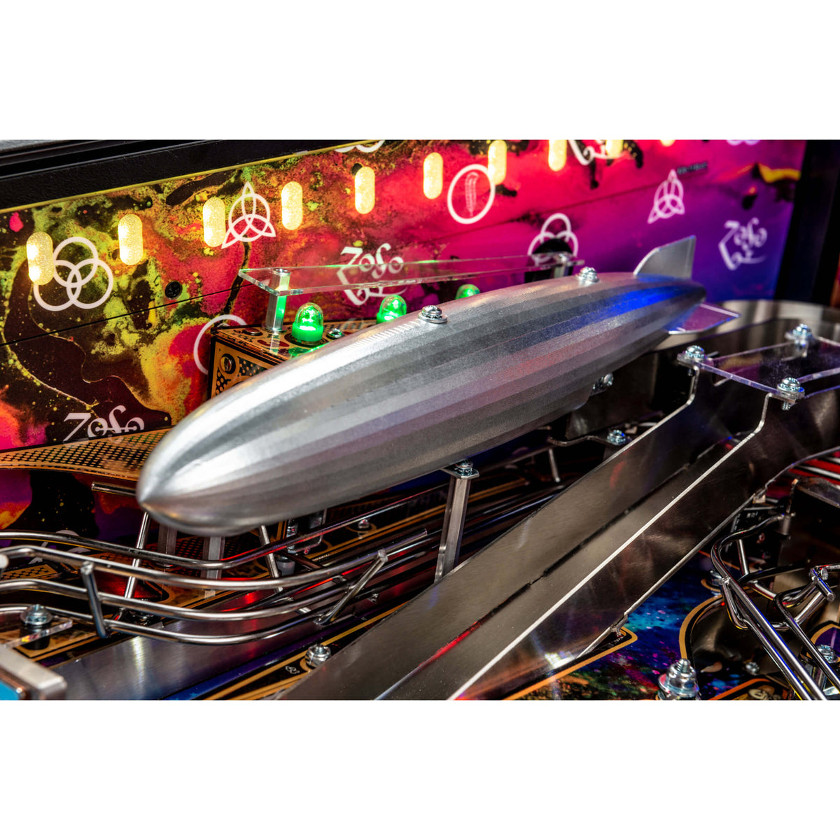 Led Zeppelin Premium Pinball Machine by Stern — image 8