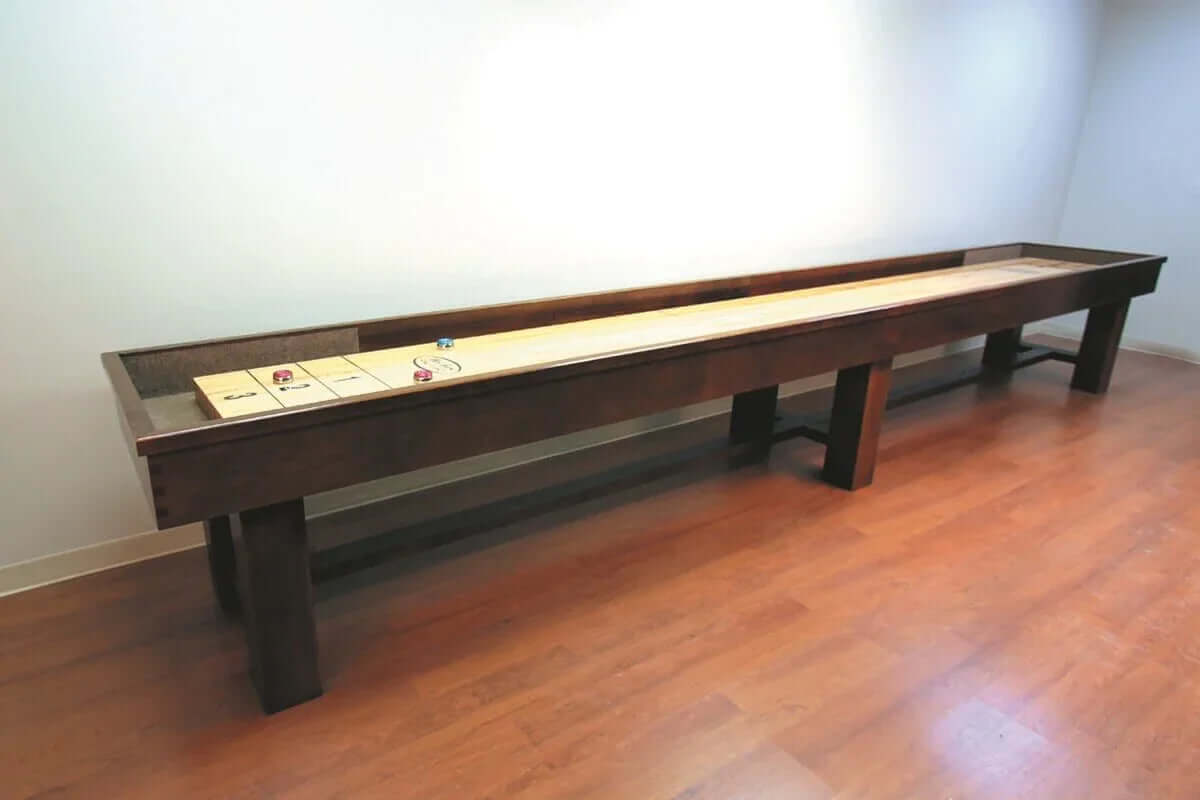 Ponderosa Red Oak Shuffleboard Table — image 5