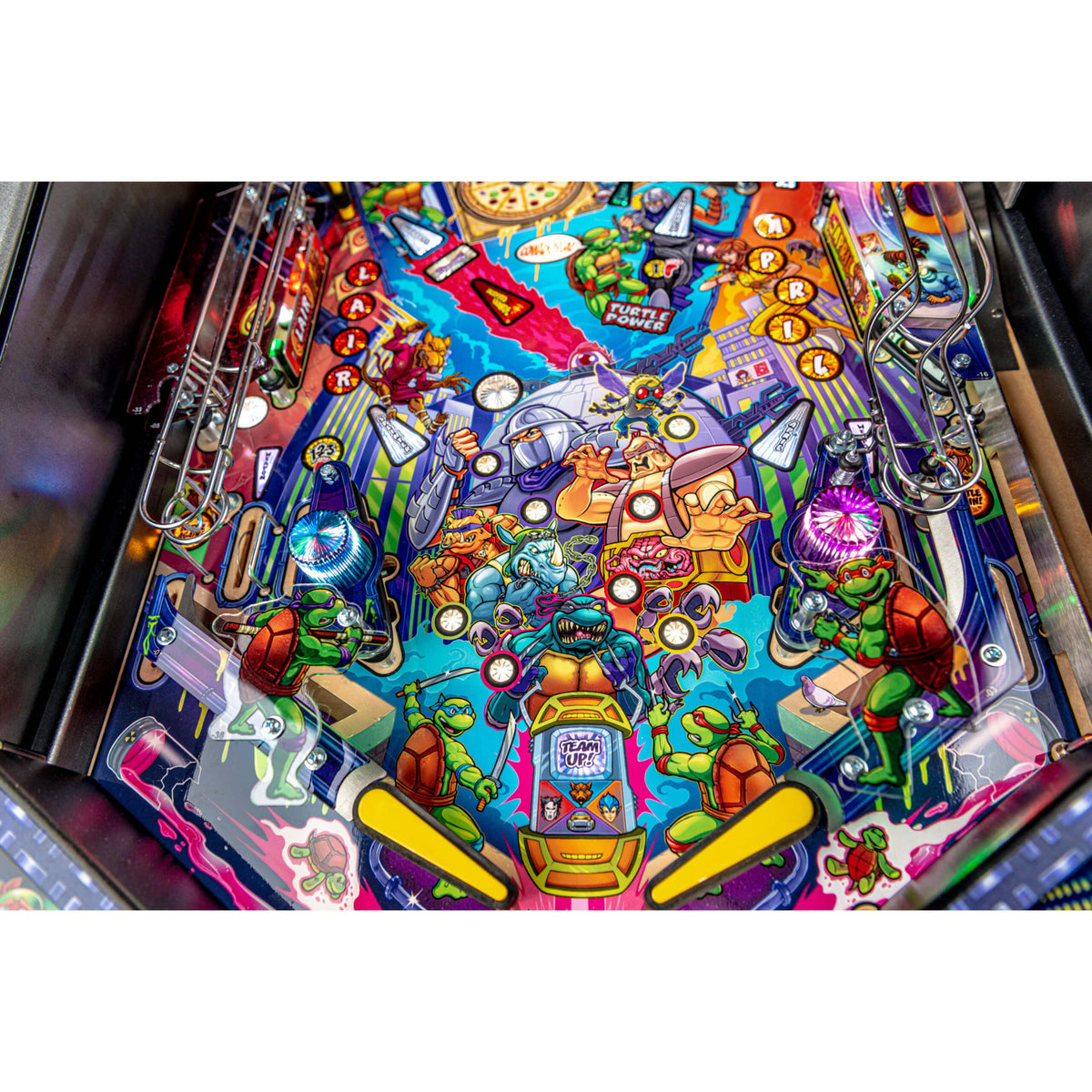 Teenage Mutant Ninja Turtles Premium Pinball Machine by Stern — image 8