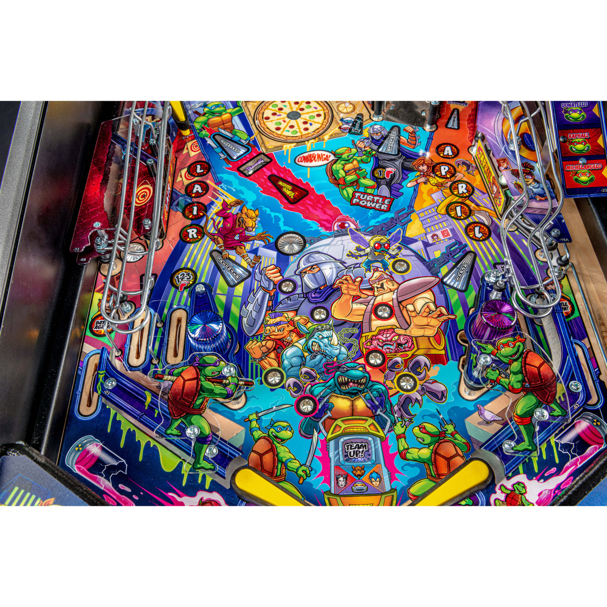 Teenage Mutant Ninja Turtles Pro Pinball Machine by Stern — image 5