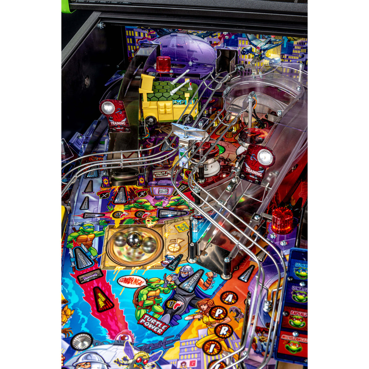 Teenage Mutant Ninja Turtles Pro Pinball Machine by Stern — image 6