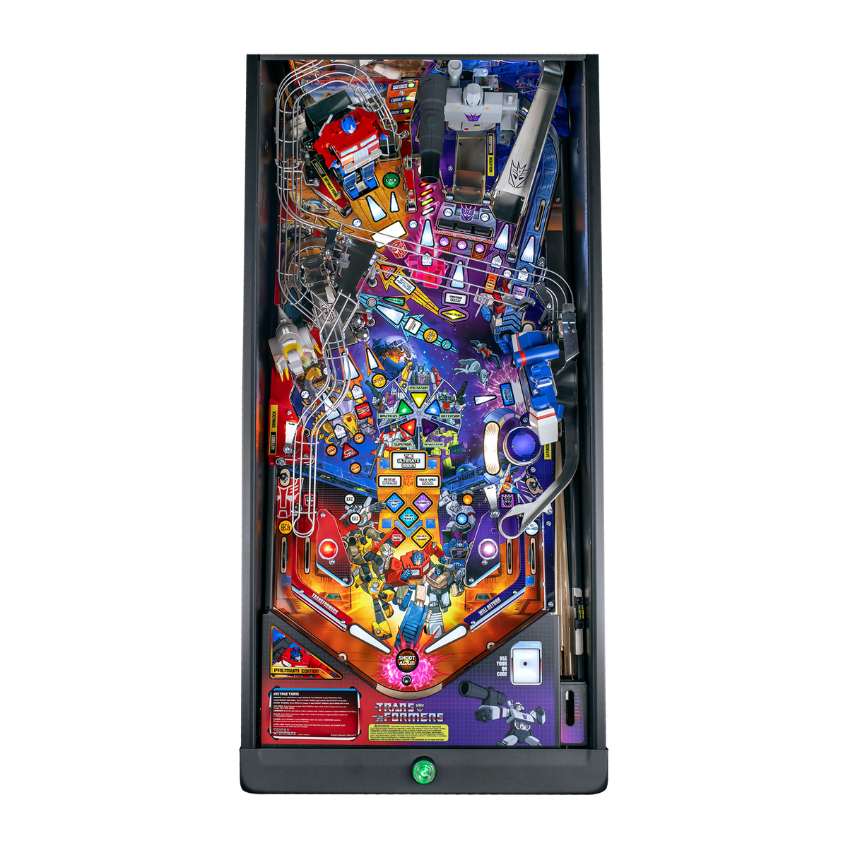 Transformers: More Than Meets the Eye Premium Pinball Machine by Stern — image 3