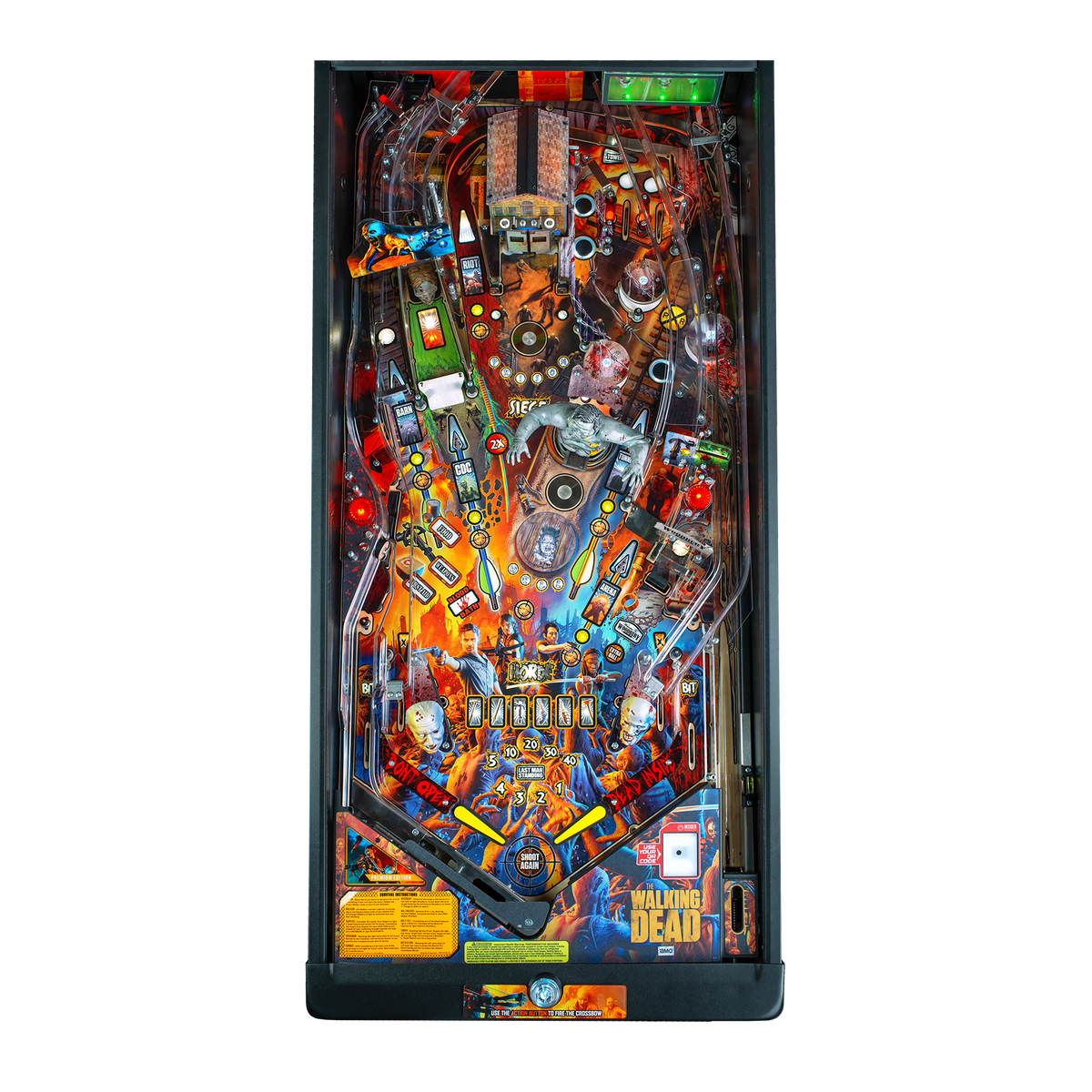 The Walking Dead Remastered Premium Pinball Machine by Stern — image 3