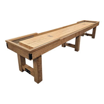 Vicksburg White Oak Shuffleboard Table — Shuffleboard Tables