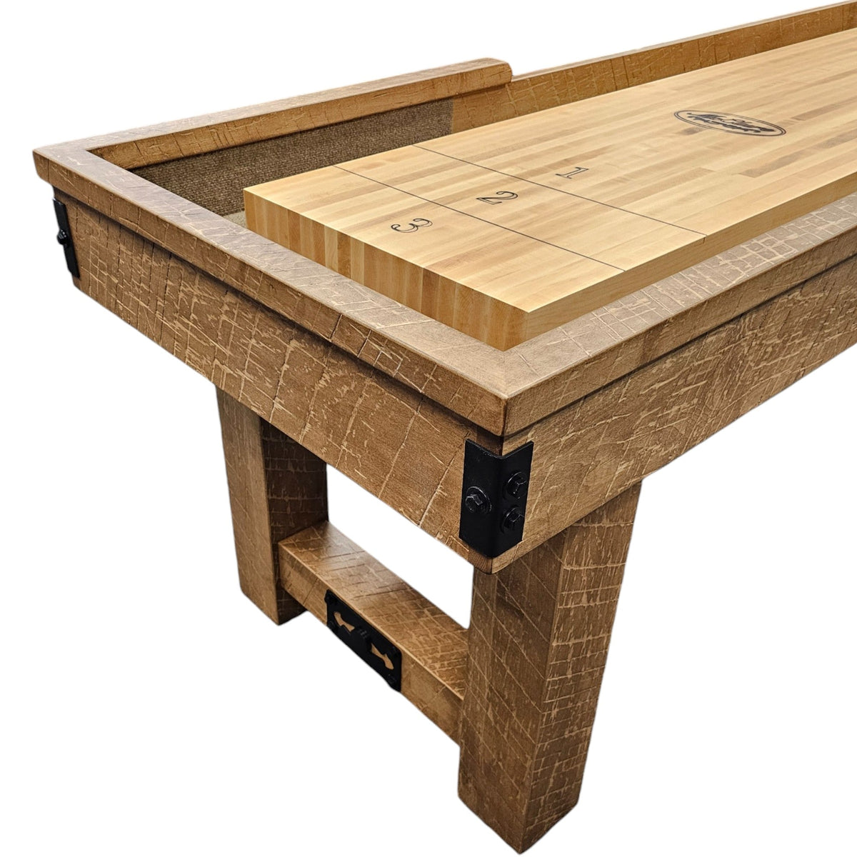 Vicksburg White Oak Shuffleboard Table — image 2
