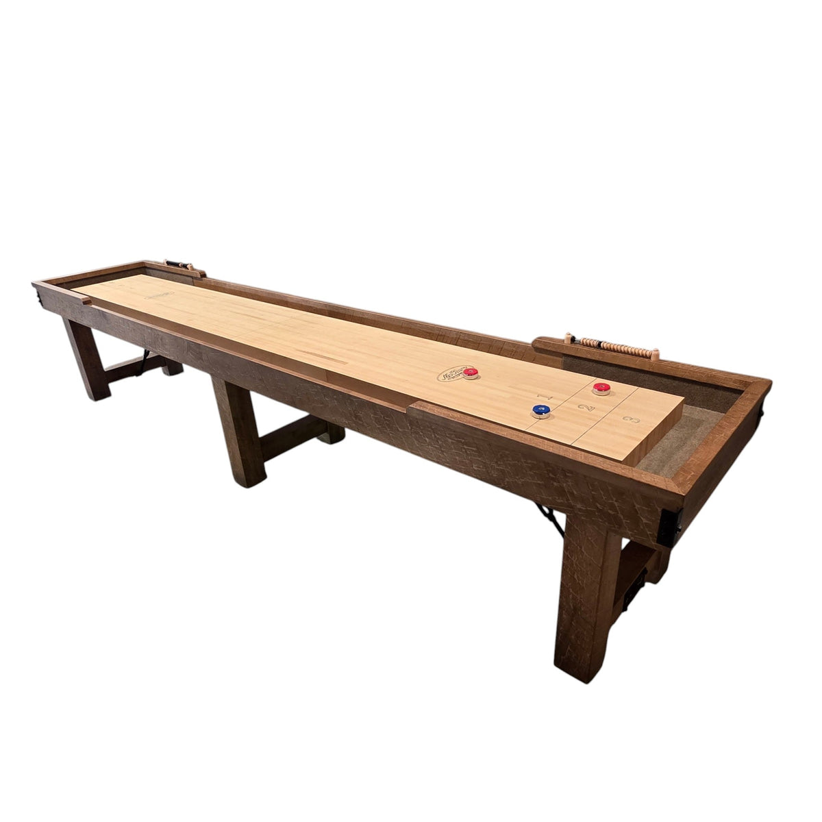 Vicksburg White Oak Shuffleboard Table — image 6