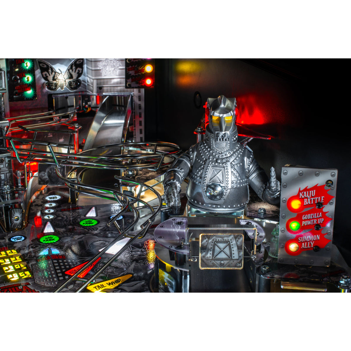 Godzilla 70th Anniversary Premium Pinball Machine by Stern — image 5