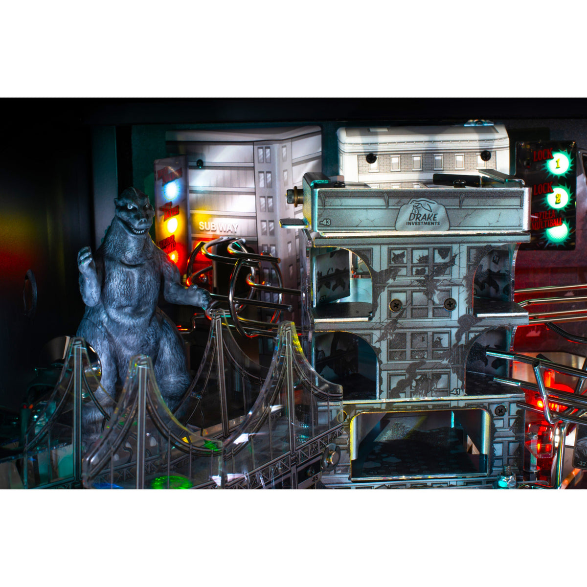 Godzilla 70th Anniversary Premium Pinball Machine by Stern — image 6