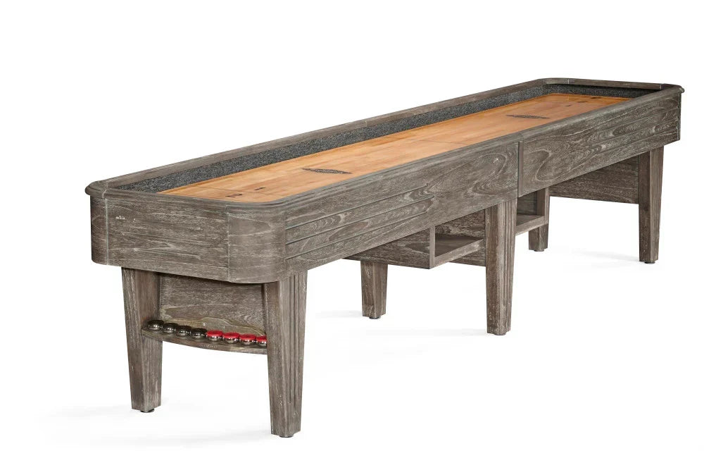 Brunswick Andover II 14' Shuffleboard Table - Driftwood — image 5