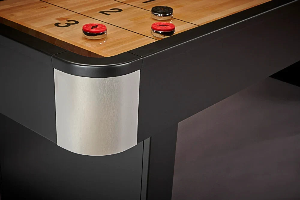 Brunswick Delray II 12' Matte Black Shuffleboard Table — image 2