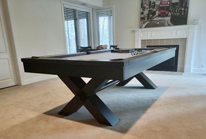 Plank and Hide Wood Vox Pool Table — Pool & Billiard Tables