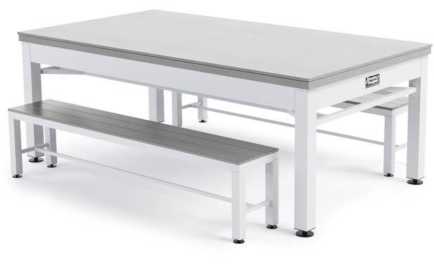 Spencer Marston Nantucket 3 in 1 Outdoor Dining, Ping Pong, and Pool Table — image 3