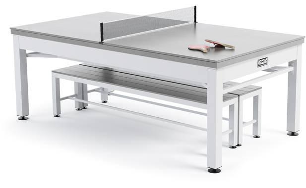Spencer Marston Nantucket 3 in 1 Outdoor Dining, Ping Pong, and Pool Table — image 4