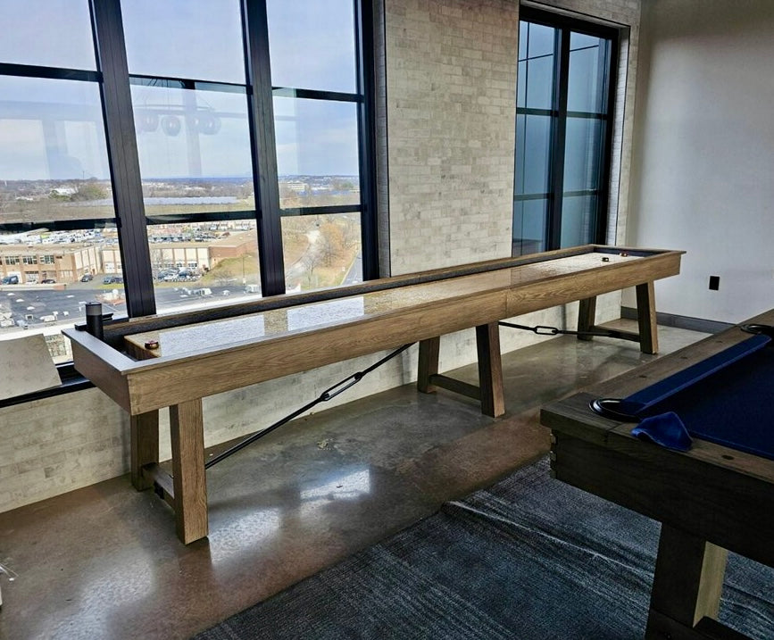Plank and Hide Isaac Shuffleboard Table — image 2